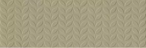 RA6N Плитка Vida Struttura Foglia 3D Verde Rett 30x90